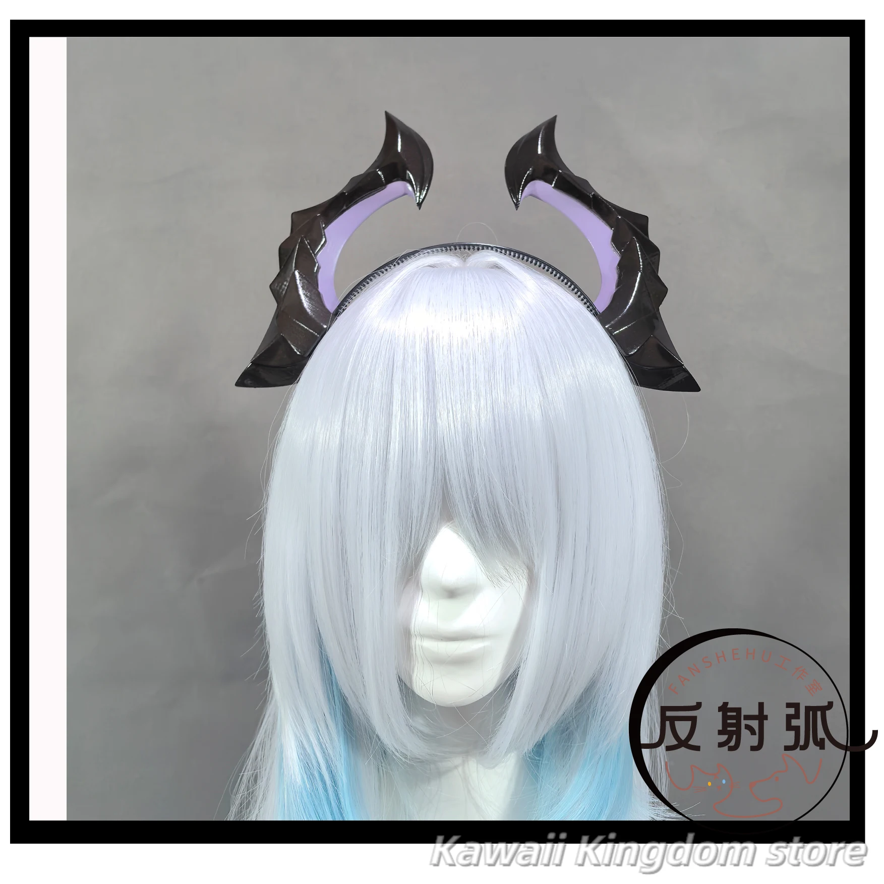 Genshin Impact Durin Anime Cosplay Headwear Human Form Dragon Horn Headwear Hai…