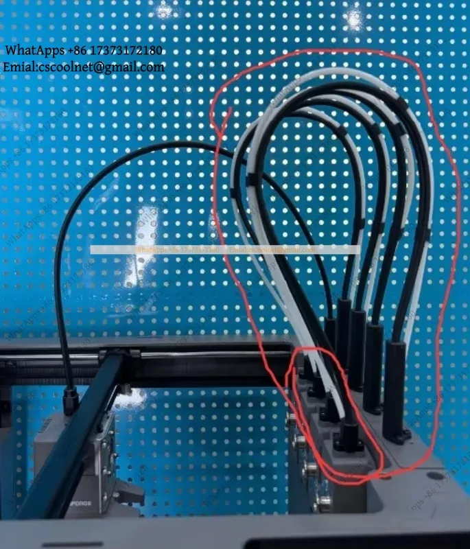 JS02 Extruder Bus Cable for FlashForge Creator 5 Pro Nozzle Wiring 3D Printer