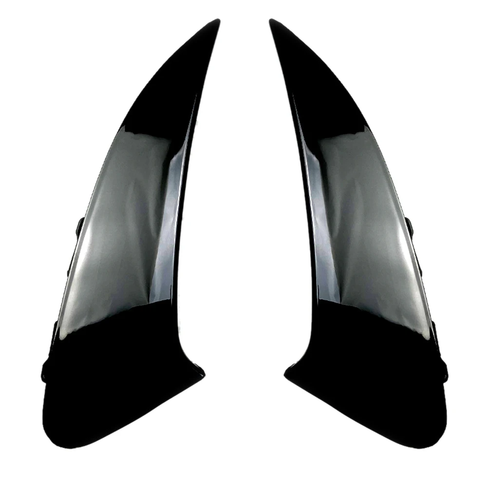 Car Rear Bumper Spoiler Side Wing Canard Trim for Mercedes-Benz CLA Class C118 CLA200 CLA250 CLA45 AMG 2020+ Black