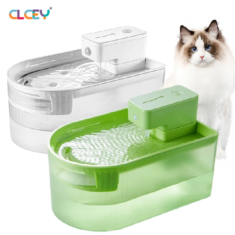 

1.8L Pet Intelligent Wireless Induction Cat Water Fountain Dog Water Fountain Water Dispenser Pet Fountain Automatic Pet Feeder