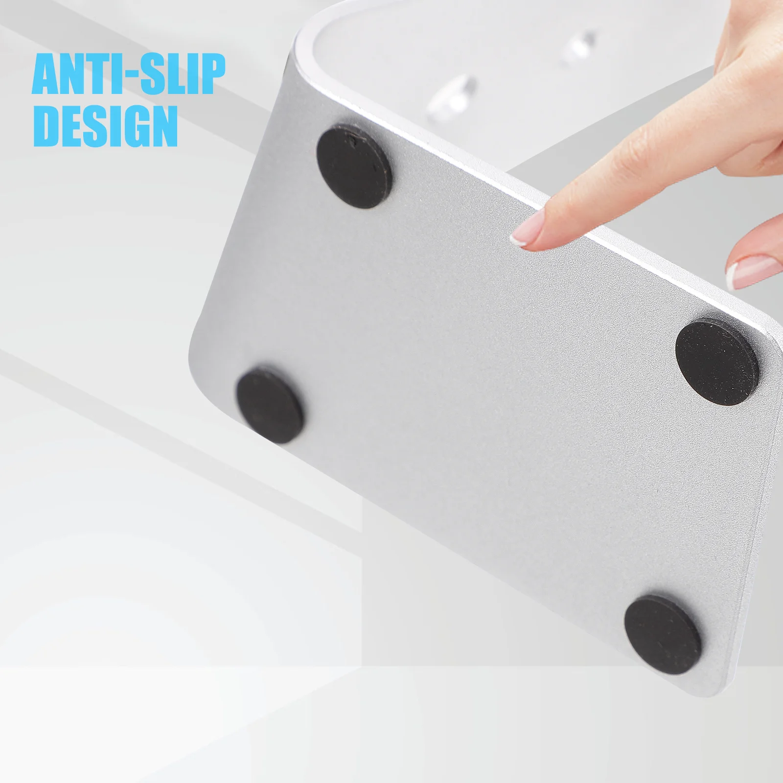 قاعدة ساعة ذكية من سبائك الألومنيوم، حامل شحن آمن ومستقر، قاعدة مشبكية متوافقة مع USB، ساعة ذكية سريعة #6