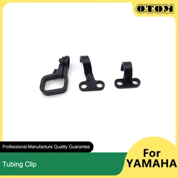 OTOM 2023 오토바이 튜브 클립 브레이크 호스 홀더 클램프 YAMAHA YZF YZFX WRF WRFK 250 450 자전거 용 전면 후면 브레이크 케이블 가이드