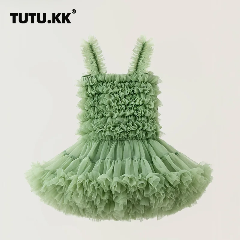 Rabbit Skirt Girl Baby Dress Super Fairy Cake Tulle Tutu Birthday Party Children'S Princess Gown