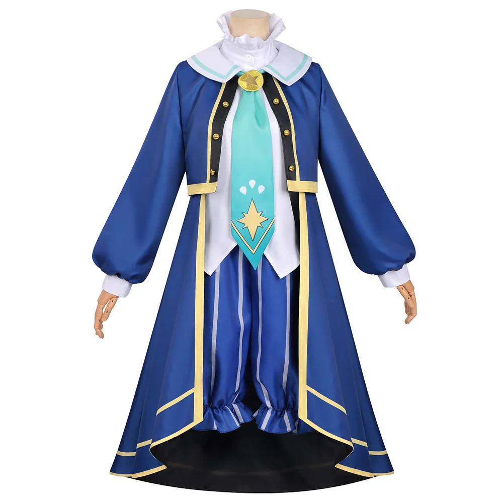 Game Kingdom Of Roco Cosplay Coat Top Pants Clothing Men Party Disguise Roleplay Male Outfits Suit Halloween Costume Carnival