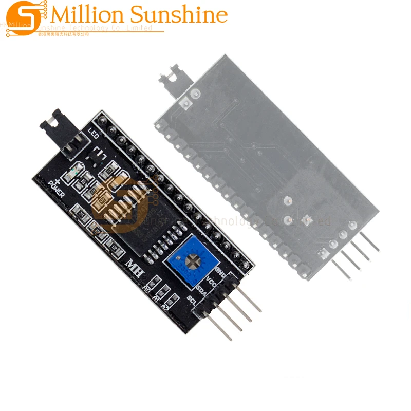 PCF8574 IIC I2C TWI SPI Serial Interface Board Port 1602 2004 LCD LCD1602 Adapter Plate LCD Adapter Converter Module