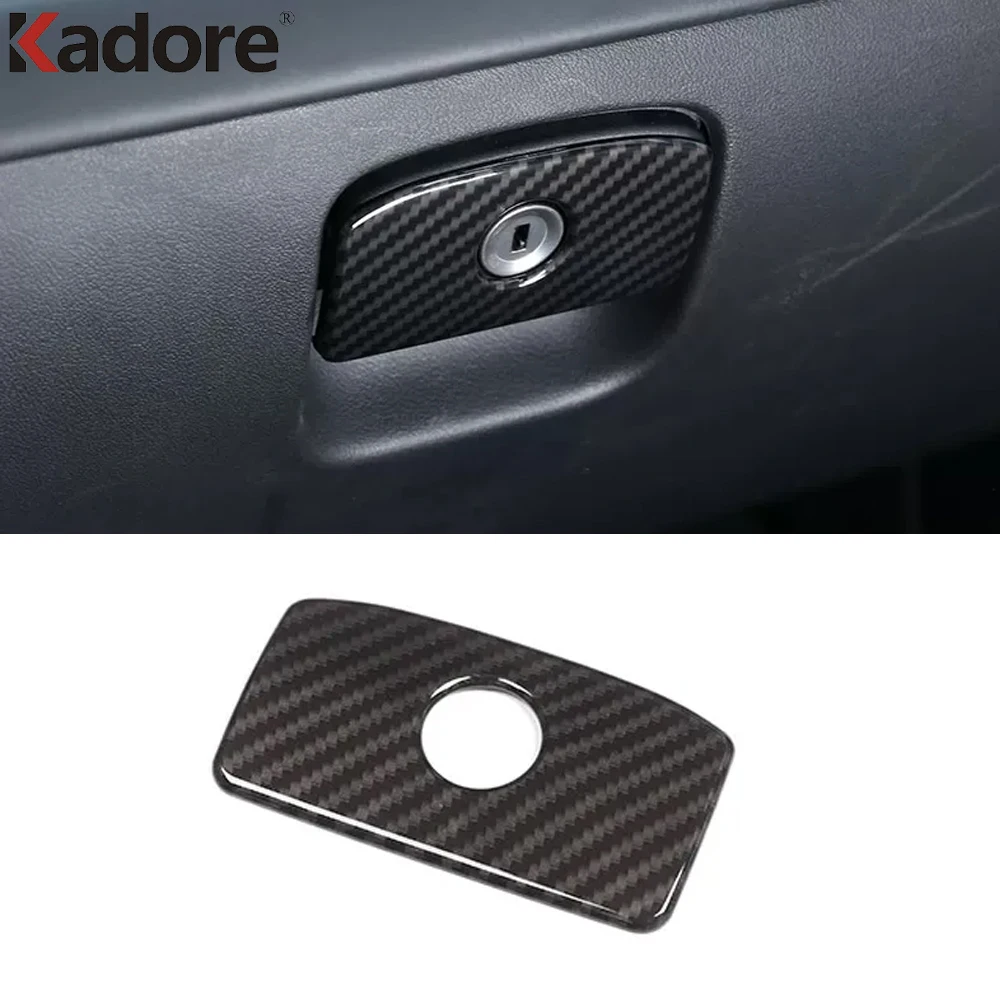 For Jaguar F-PACE XE XF 2016 2017 2018 2019-2025 Glove Box Locker Door Handle Cover Trim Garnish Interior Accessories