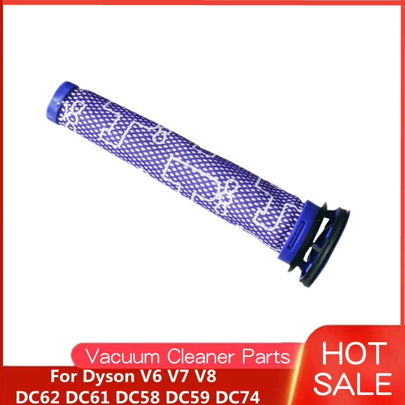 1*Filters Replaces for dyson v6 v7 v8 dc62 DC61 DC58 DC59 DC74 Vacuum Cleaner Filter Part # 965661-01 Fette Filter