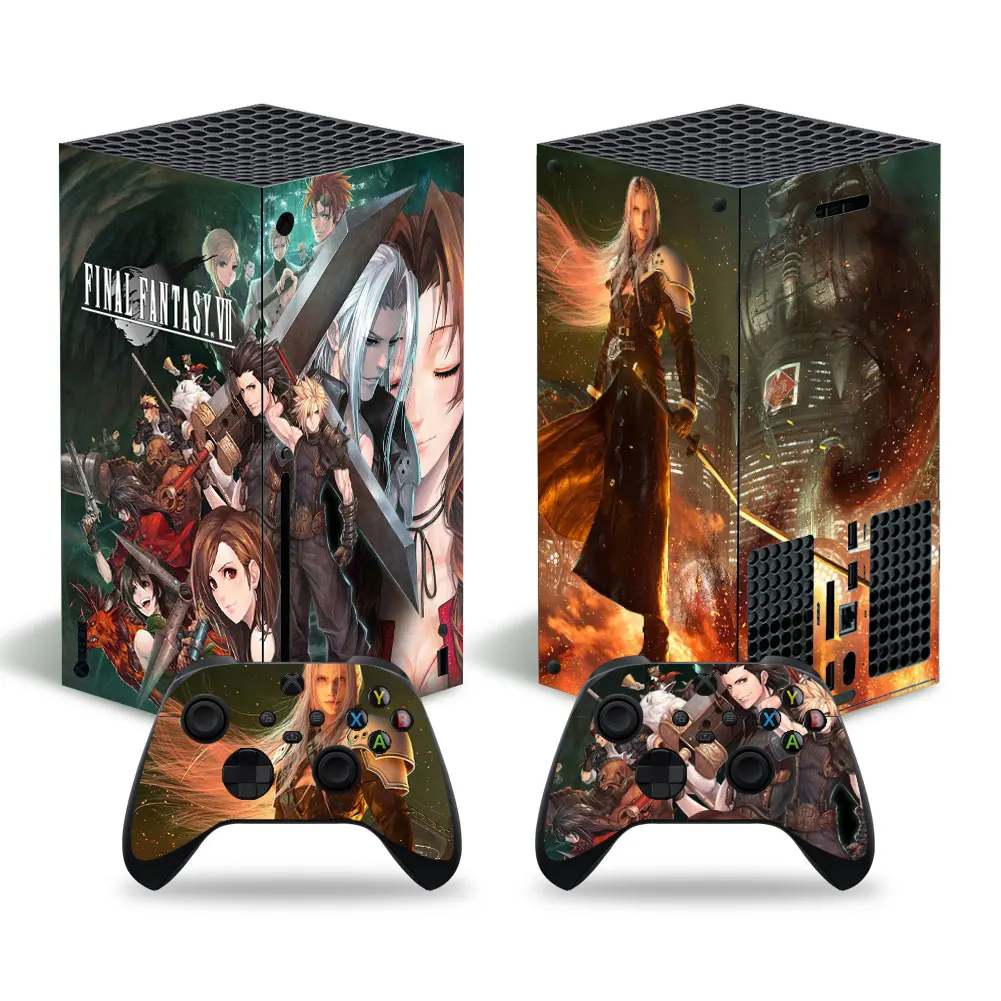 Game Final For Xbox Series X Skin Sticker For Xbox Series X Pvc Skins For Xbox Series X Vinyl Sticker Protective Skins 6