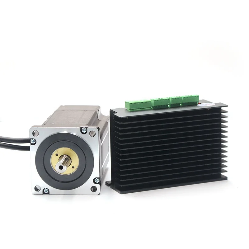 

Siheng Motor 2-фазный шаговый двигатель Nema 34 с замкнутым контуром, 12 нм, 6 А, 86 мм, гибридный кодер из нержавеющей стали 0,6