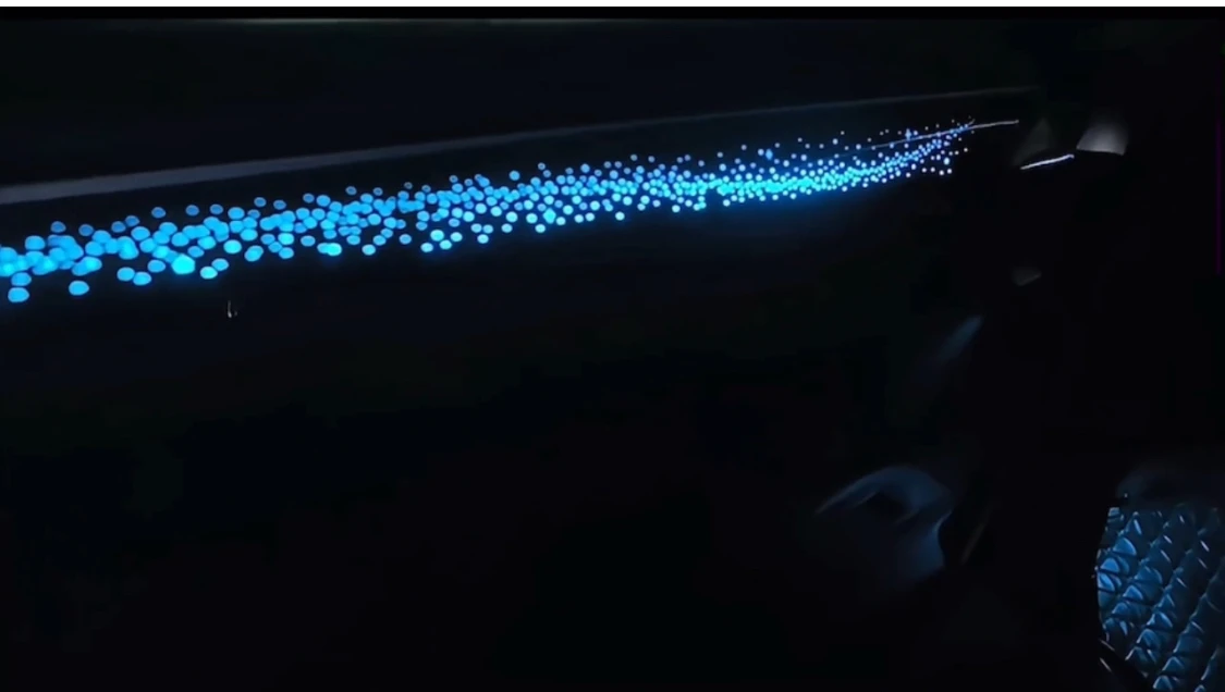 64 Color Magic Dynamic Symphony Ambient Light Interior Trim Decor Lamp Fit 2017-2021 Compact SUV Upgrade Parts view 6