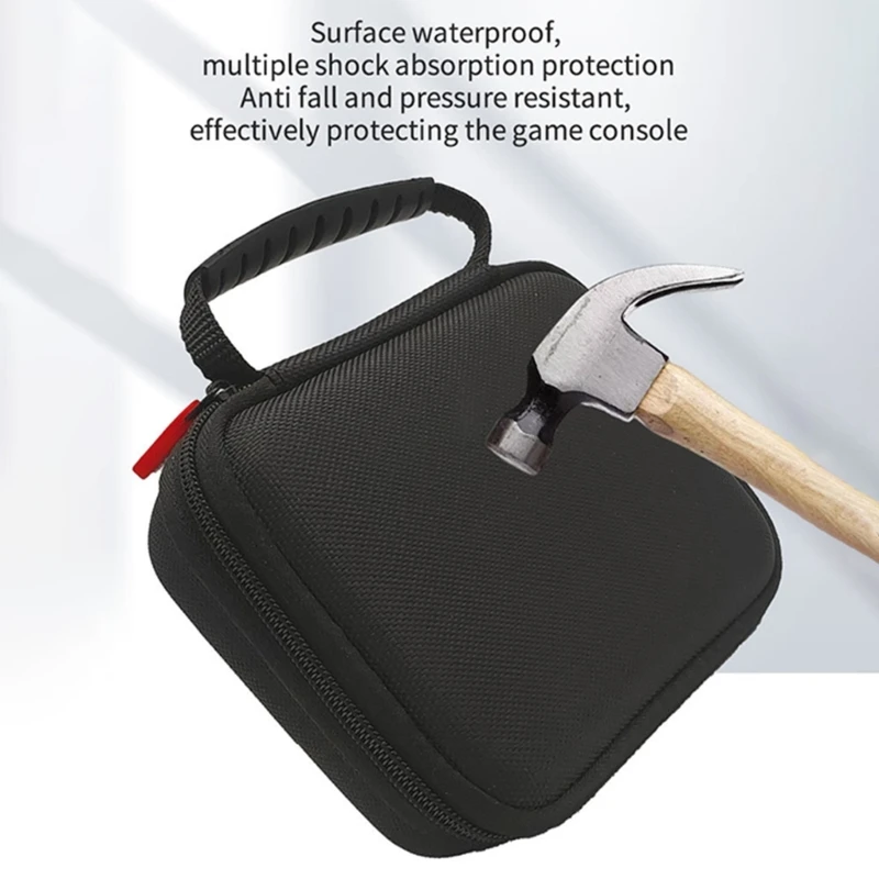 Funda capacidad para consola juegos RG406V, bolsa transporte antiarañazos, a prueba golpes, envío directo