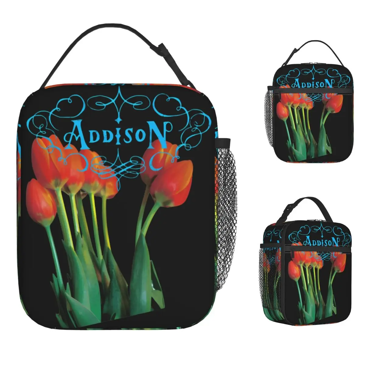 

Addison Rae 2025 New Album Lunch Bag School Lunch Box For Women Print Thermal Tote Handbag Waterproof Portable Zipper Cooler Bag
