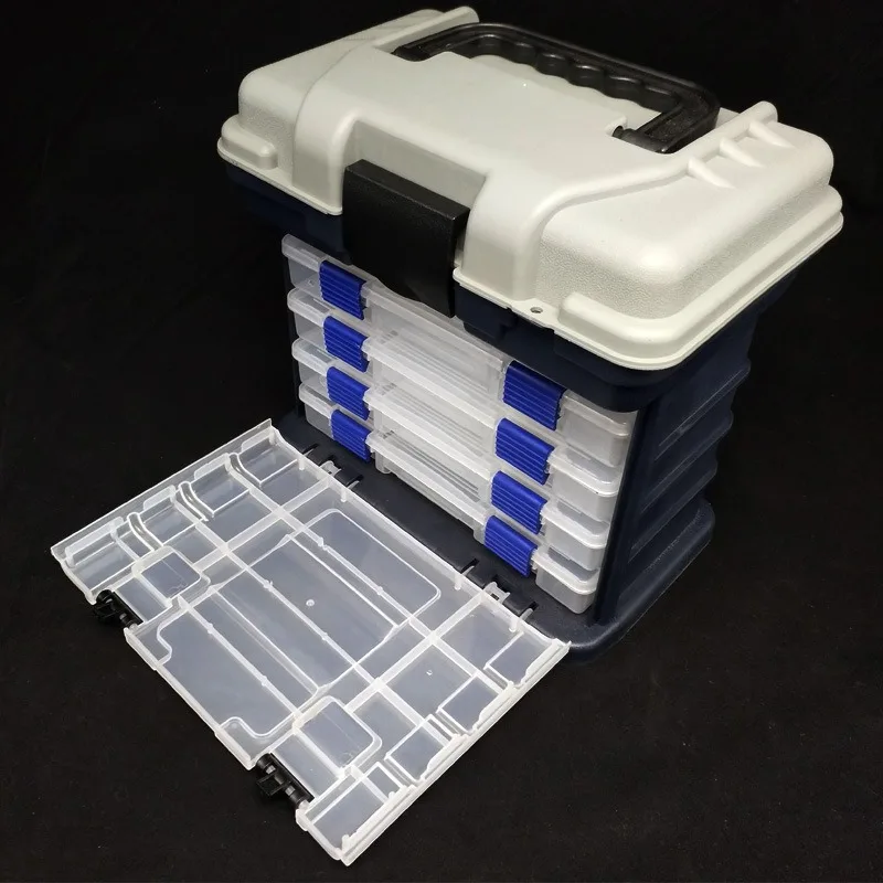 Imagem -06 - Angled Storage System 3600 Tackle Box Organizer Storage Box Guide Series