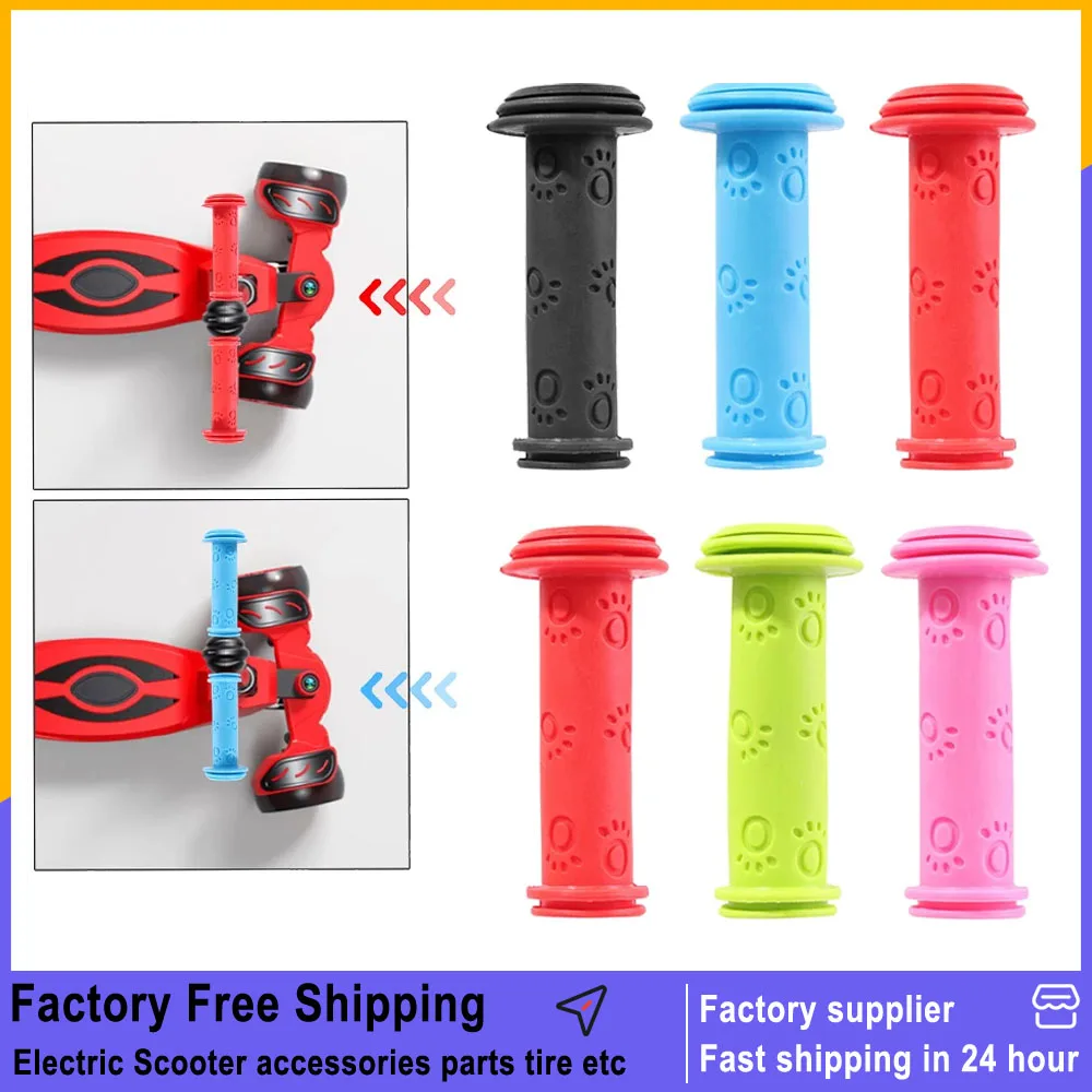 

Anti-skid Rubber Bike Bicycle Handle Bar Grips for Kids Child Cycling Tricycle Scooter Handlebar Cover Riding Accessories Parts