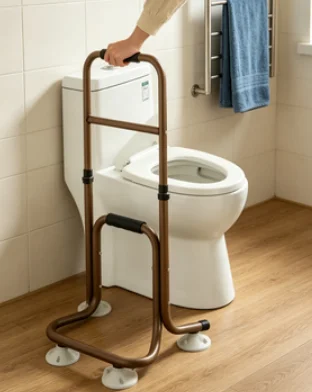 Elderly Care Assist Safety Support Bar No Punch Bedside Handrail Riser Aid for Getting Up