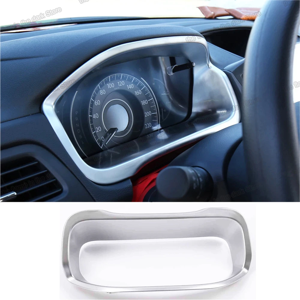 Car Dashboard Screen Frame Trims for Honda Crv 2012 2013 2014 2015 2016 Cr-v Accessories Chrome Decoration Kit Modify Refit