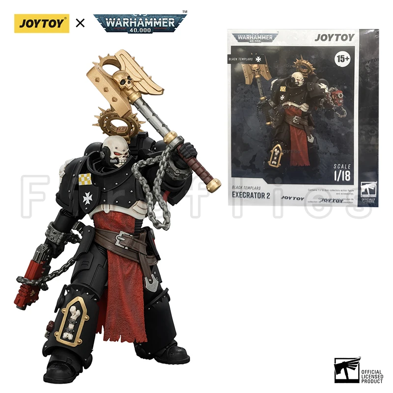1/18 JOYTOY Action Figure 40K Black Templar Figuren en Mecha Anime Collectie Model Speelgoed