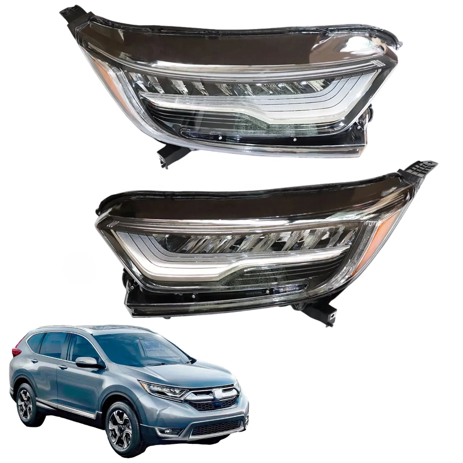 

CRV CR-V USA Type High Version 2017-2022 LED Headlamp Front Led Headlight Assembly for HONDA 33100-TLA-A11 33150-TLA-A11
