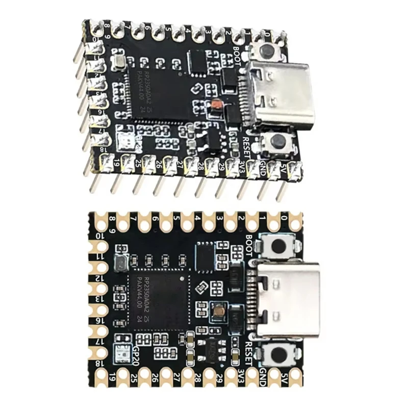 For Raspberry Pi Pico 2 RP2350 Chip Mini Development Board Dual Arm Cortex-M33/Dual Hazard3risc-V 150 Mhz Type-C