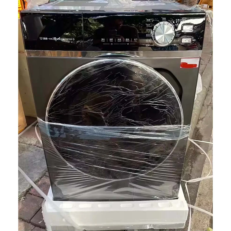 Lavadora de carga frontal de 15 kg con secadora para uso doméstico