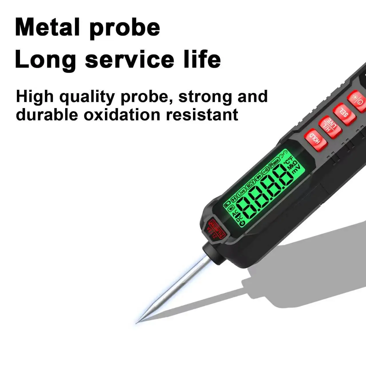 Smart Car Circuit Tester Digital Pen Multimeter AC DC Voltage Resistance Continuity Tester Automotive Circuit Test Tool ZL113A view 3