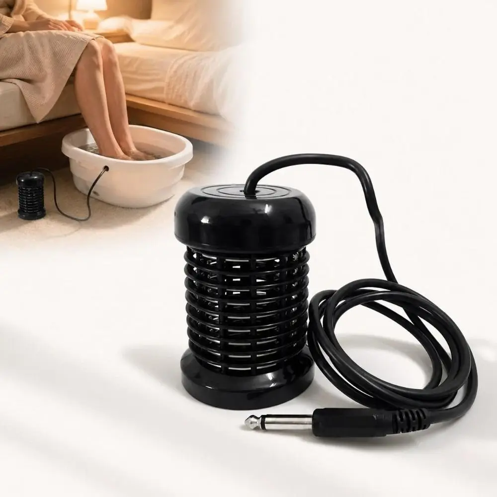 Black Ionic Head Easy Install Portable Hydrogen Foot Bath Replacement Ionic Technology Foot Spa Replacement Head