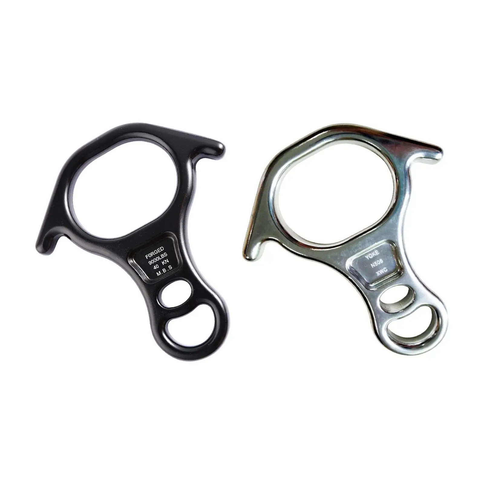 

40kN 8 Shape Descender Rappelling Gear Versatile for Training Rigging Plate