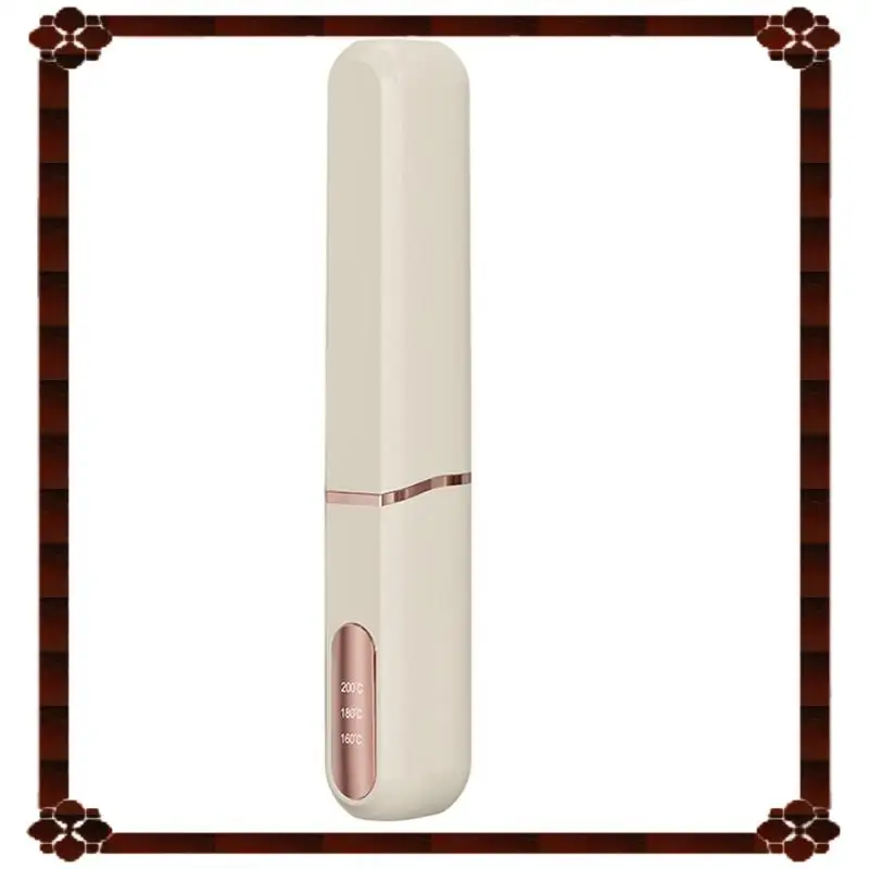 

24-Hour Delivery Mini Negative Hot Comb Cordless Portable Straightening Brush Hair Straightener For Women