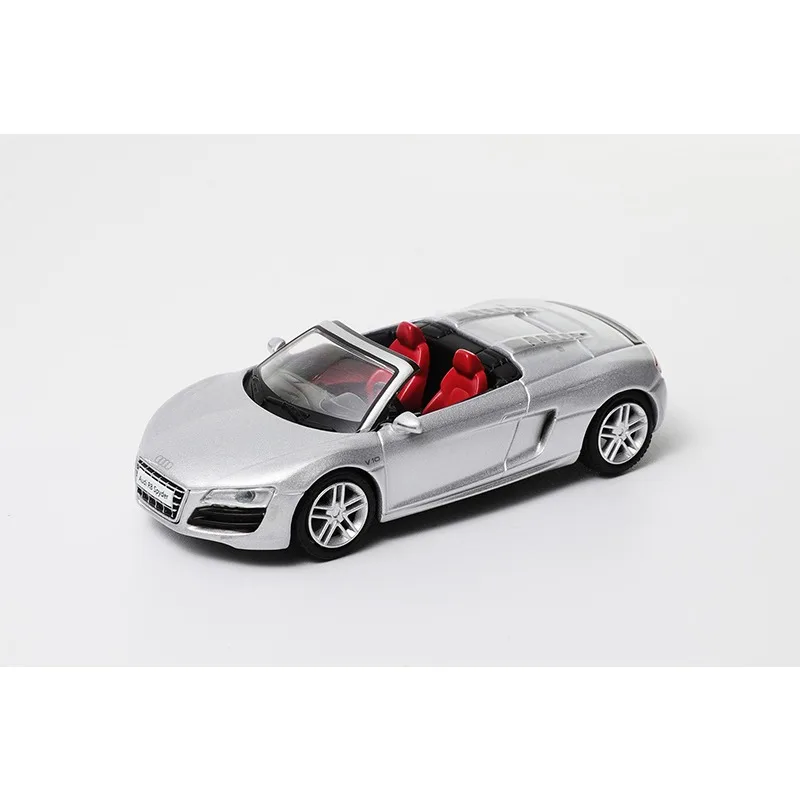 1:64 GCD auto R8, modello di auto in lega pressofusa, giocattolo per ragazzi, gioco per adolescenti, decorazione per adulti.