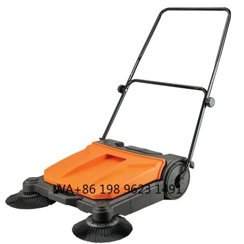 

Comfortable Electric Handheld Sweeper Brush, Manual Operation Large Area Coverage for Home and Street Garden Tools