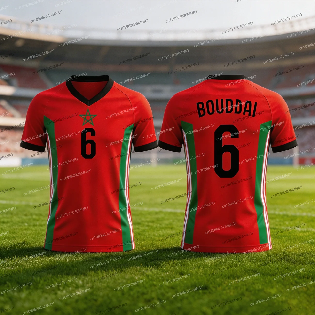 2026 Morocco Flag EmbleJ ersey Summer women's top Sport Training Uniforms Jersey Breathable Quick Drying Fan Jersey Women Jersey