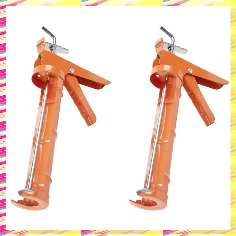 

ABJJ 2PCS Caulking Tool, 10:1 Thrust Ratio, Caulk Tool No Drip, Hand Caulking Tool For Glass Glue And Silicone Glue
