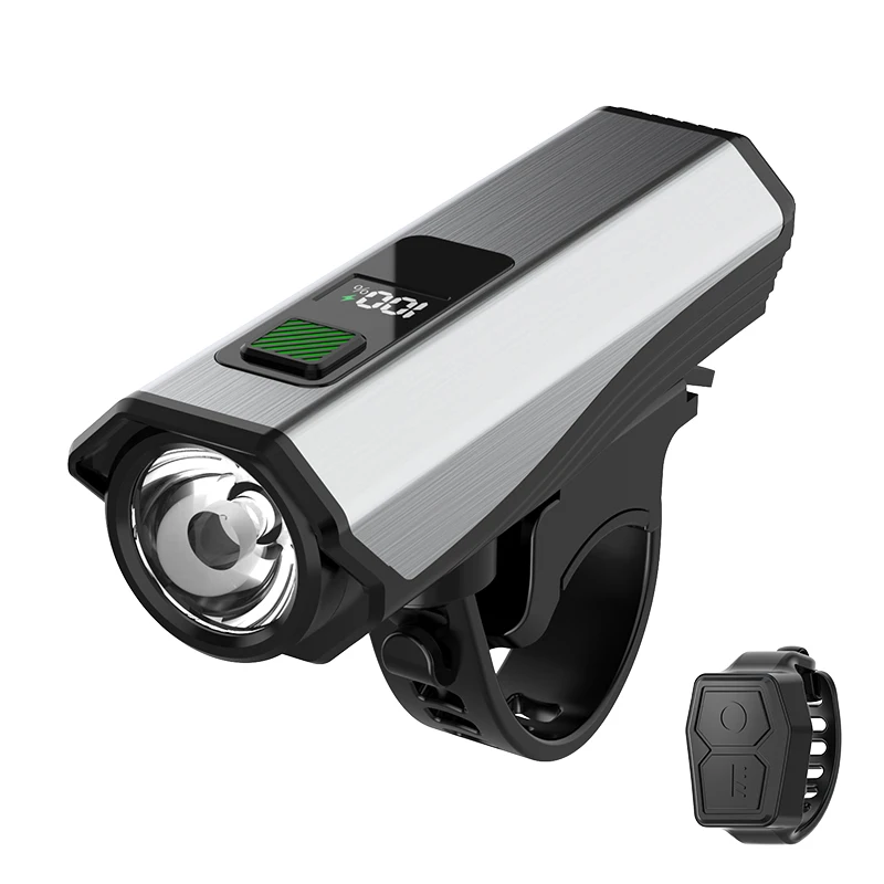 AliExpress OFFBONDAGE Smart Sensing Bike Front Light with Horn High Brightness LED Bicycle Light Type-C Rechargeable Bicycle  Accessory