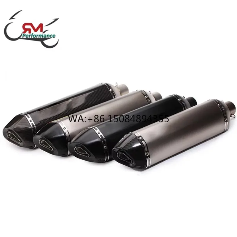 

Motorbike Exhaust Muffler Sport Bike Motorcycle Muffler Carbon Gp Exhaust Muffler Motorcycle Exhaust Pipe Muff Tube Escapes Moto