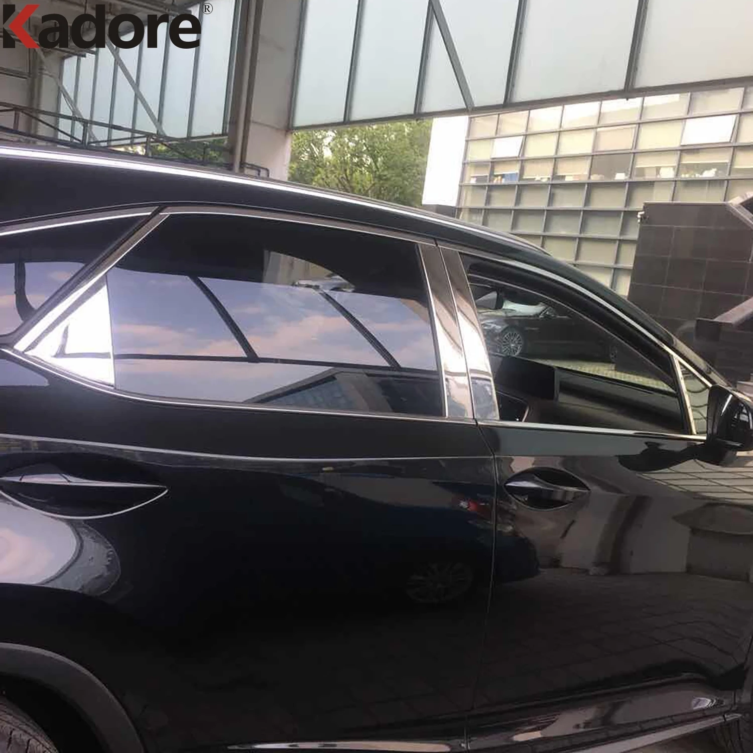 

Window Center Pillar Cover Trim For LEXUS RX 200T 350 450H 450HL 2016-2020 2021 2022 Steel Car Windows Middle Pillars Post Strip