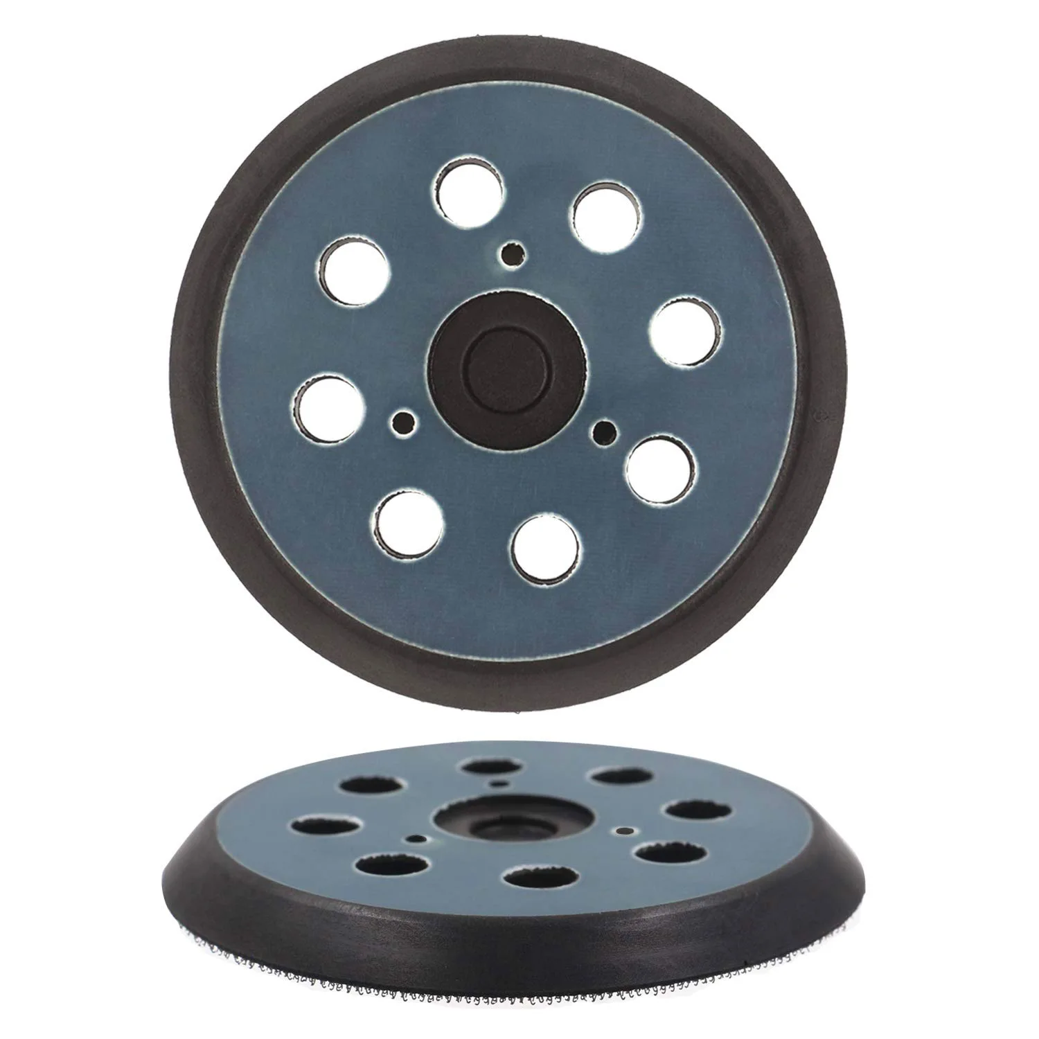 5 Inch 8 Hole Hook & Loop Sanding Pad 3 Or 4 Nails Backing Plate 125mm For Porter Cable DeWalt Hitachi Electric Orbital Sander