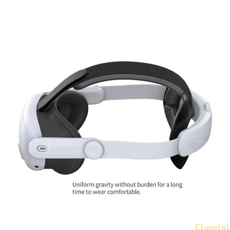 

Head Strap for 3S Strap Replacement Enhanced Comfort Reduce Pressure Ergonomic Adjustable Headstrap VR Accessories