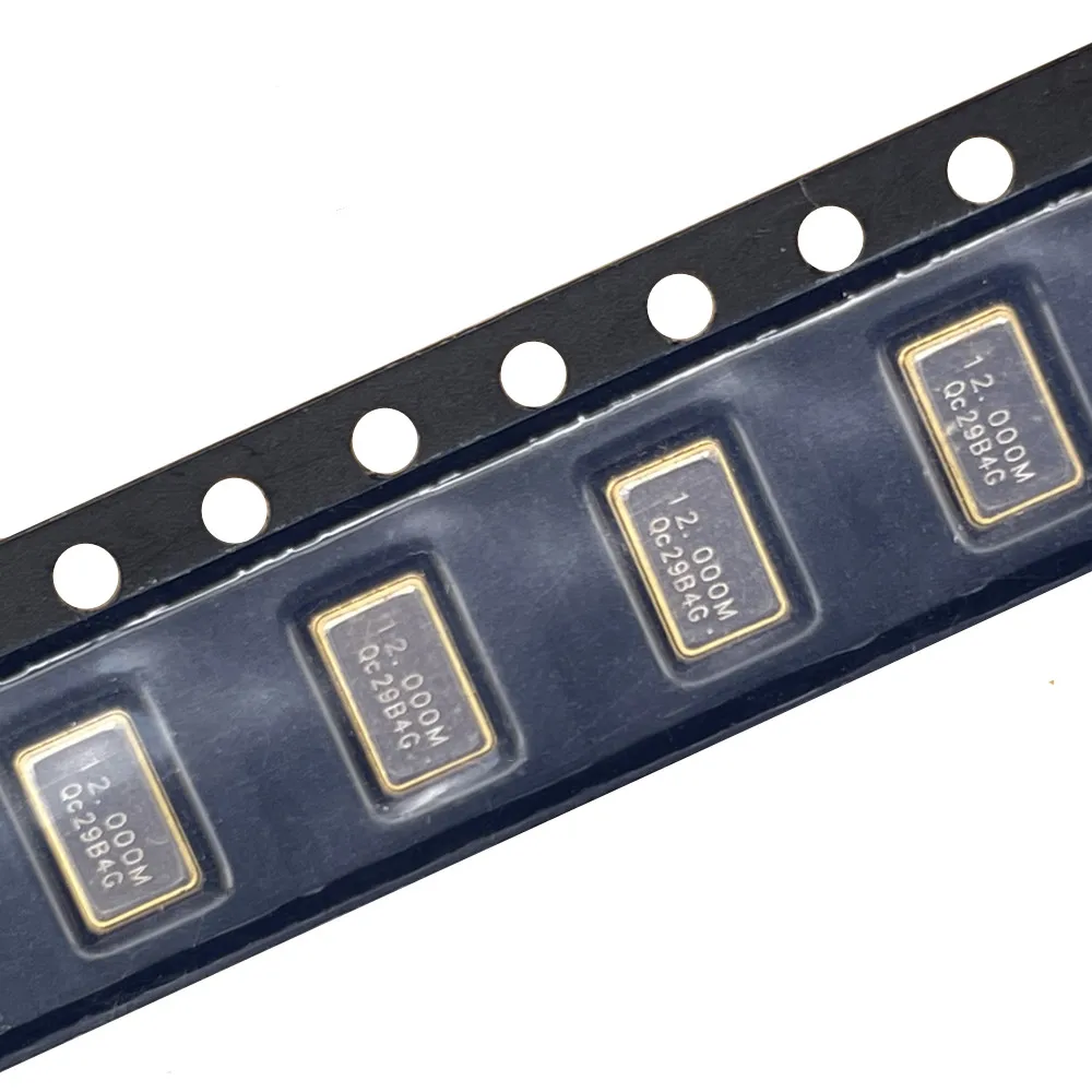 (50 pcs) 3225 Passive crystal oscillator SMD series kits 3.2*2.5mm 12MHZ 16MHZ 20MHZ 24MHZ 25MHZ 26MHZ 27MHZ 30MHZ 32MHZ 40MHZ