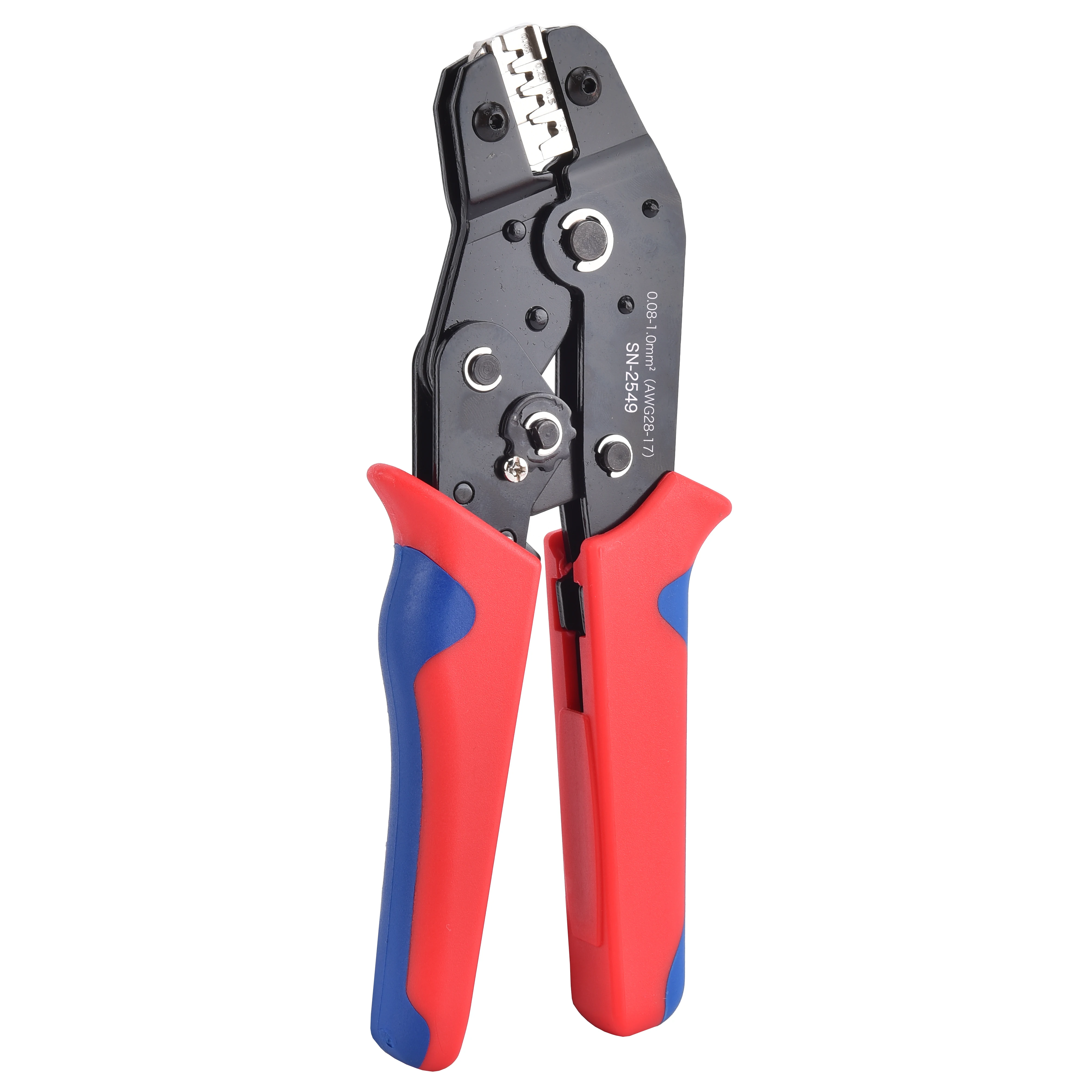 Imagem -03 - Alicate de Crimpagem Ratchet 00810 mm ² 17-28awg para Ph2.0 Xh2.54 254 28 30 396 48 Kf2510 Jst Terminal Crimper Tool Sn2549