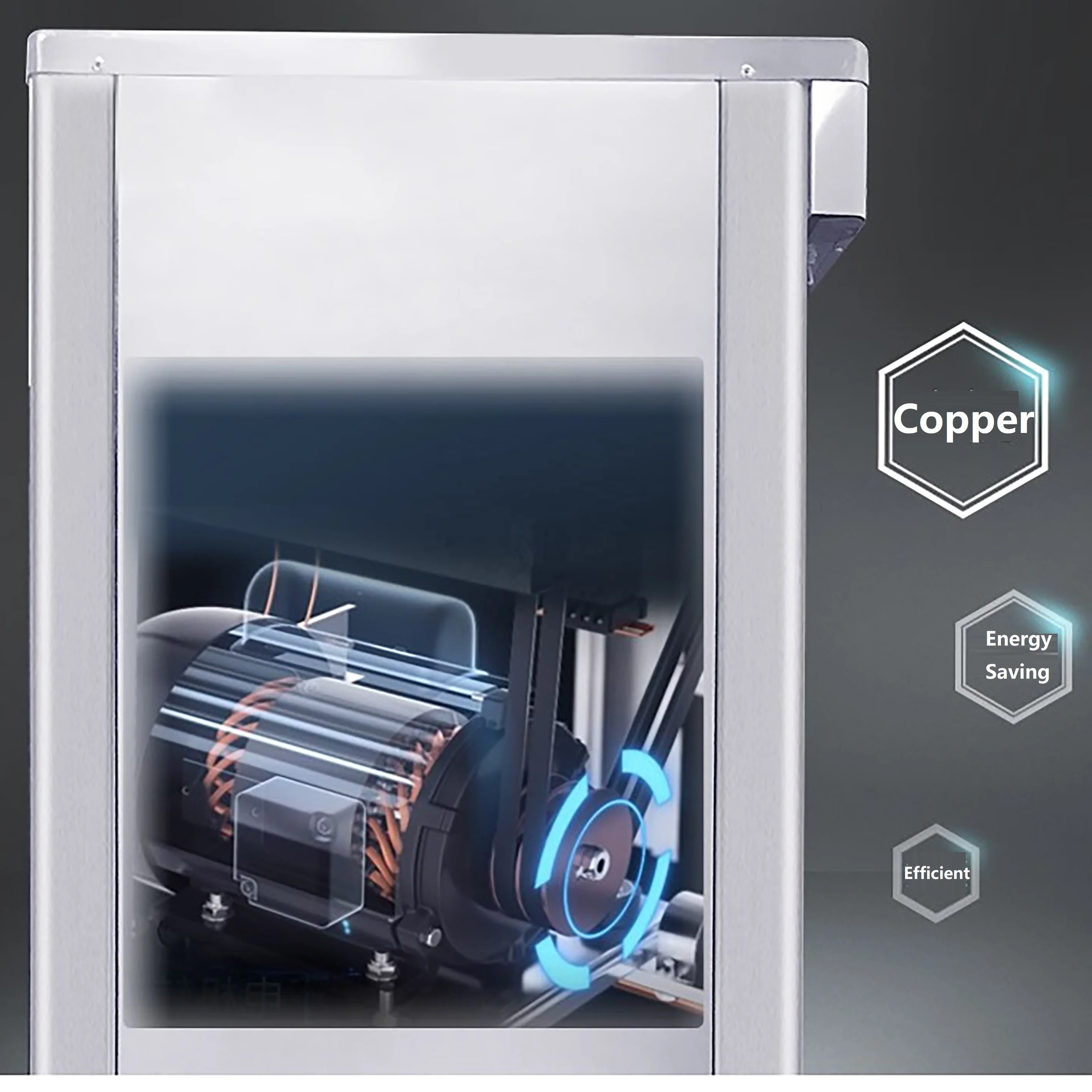 ماكينة صنع الآيس كريم التركية المقلي الصغيرة المحلية الصنع التجارية الناعمة