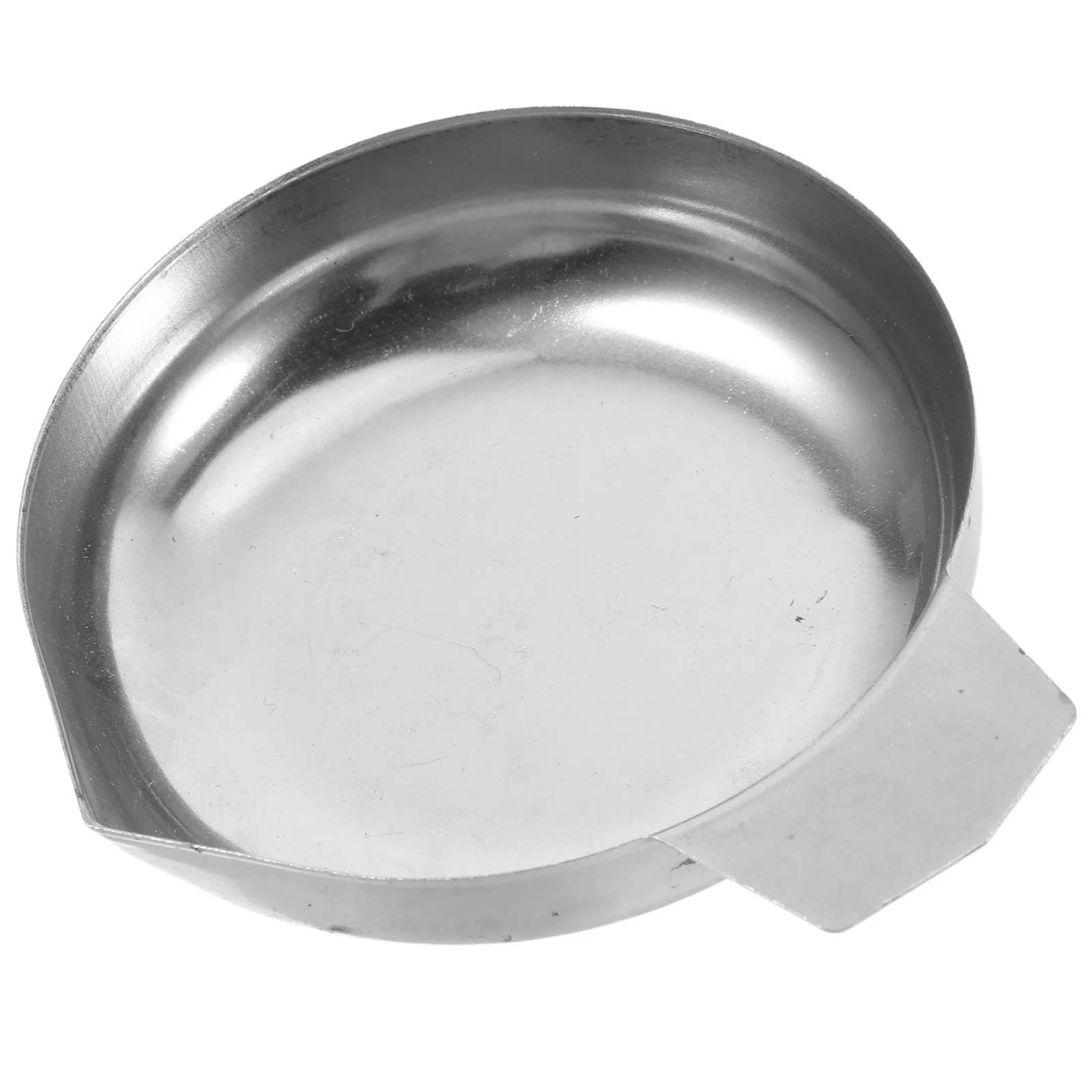 Stainless Steel Diamond Scale Pan Plate Beaded Tray Weighing Coffee Bean Electronic Trays Mini