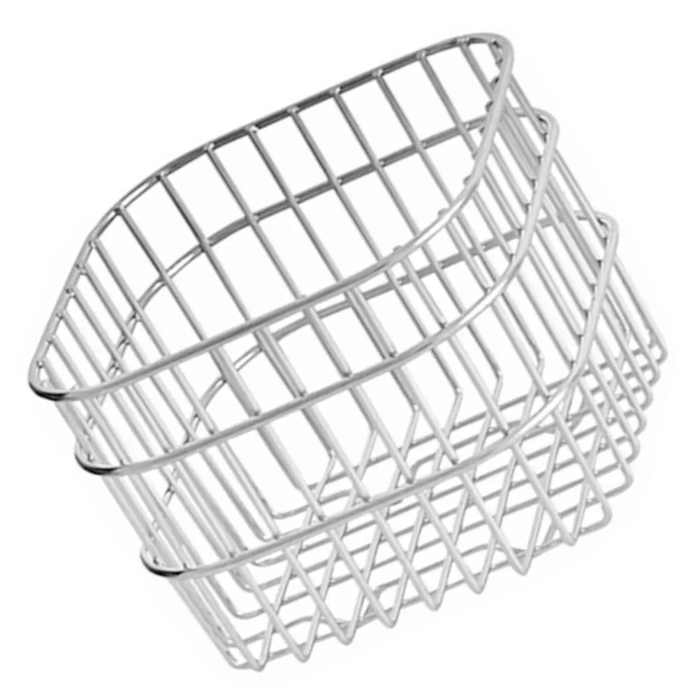 

Stainless Steel Storage Basket 304 Material Large Size Kitchen Fruit Bread Counter Trash Can Egg Food Wire Basket Hollow Metal