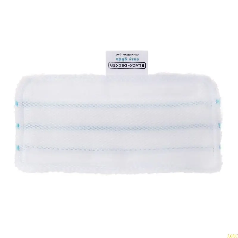 وسادات تنظيف من الألياف الدقيقة قابلة لإعادة الاستخدام A0NC لقطع غيار منظف البخار بلاك اند ديكر FSM1610/1630