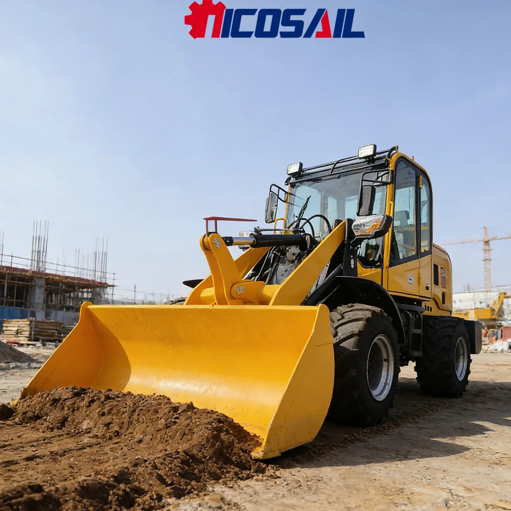 

ZL910 1000kg Wheel Loader Heavy-Duty for Construction Site Material Handling Earthmoving Gravel Transport Efficient Work