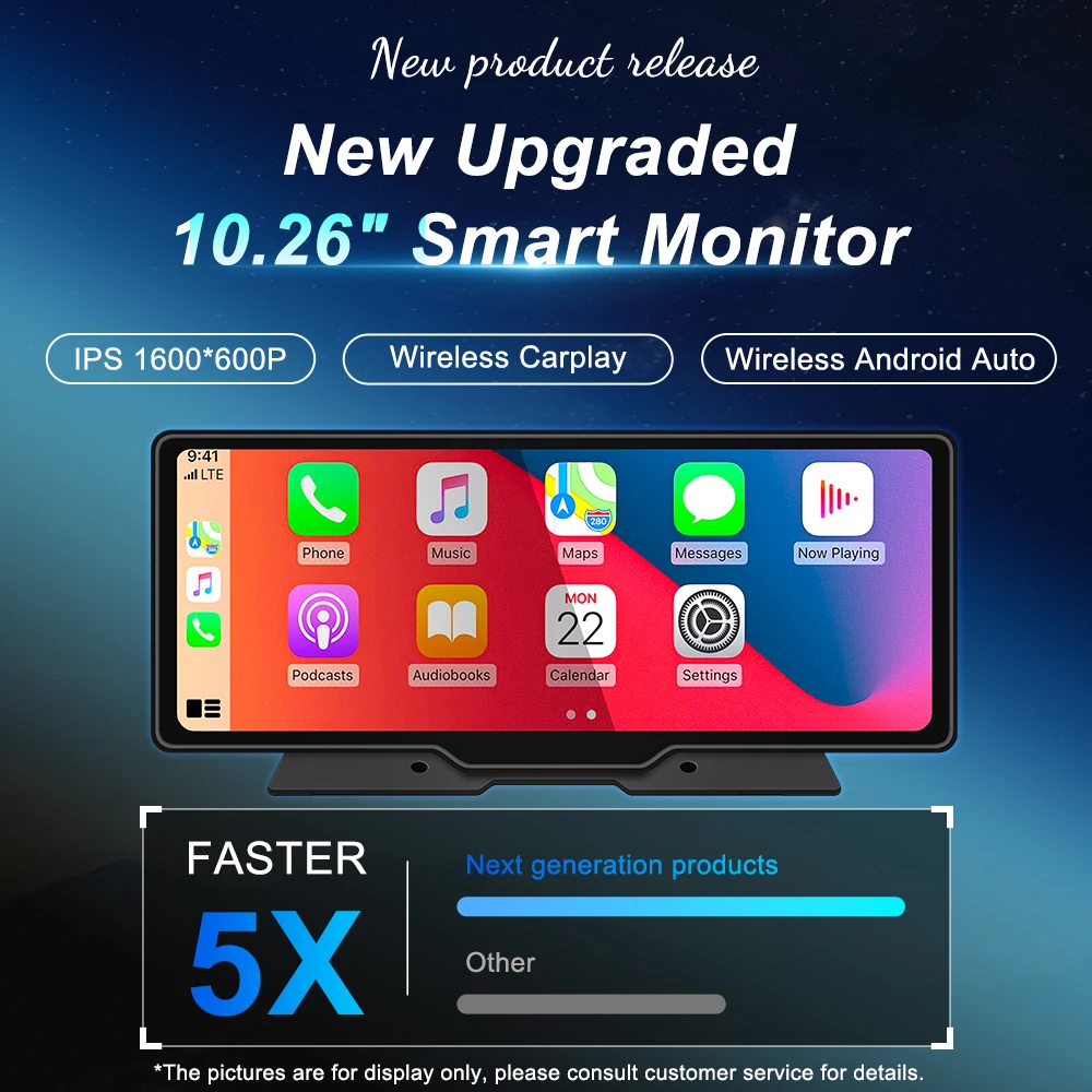 Autoradio da 10.26 pollici universale Android WIFI GPS Audio lettore multimediale Android Auto Cam per Nissan Toyota Kia Honda Hyundai VW