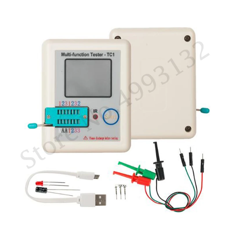 

LCR-TC1 Transistor Tester Finished Product Full Color Screen Graphic Display