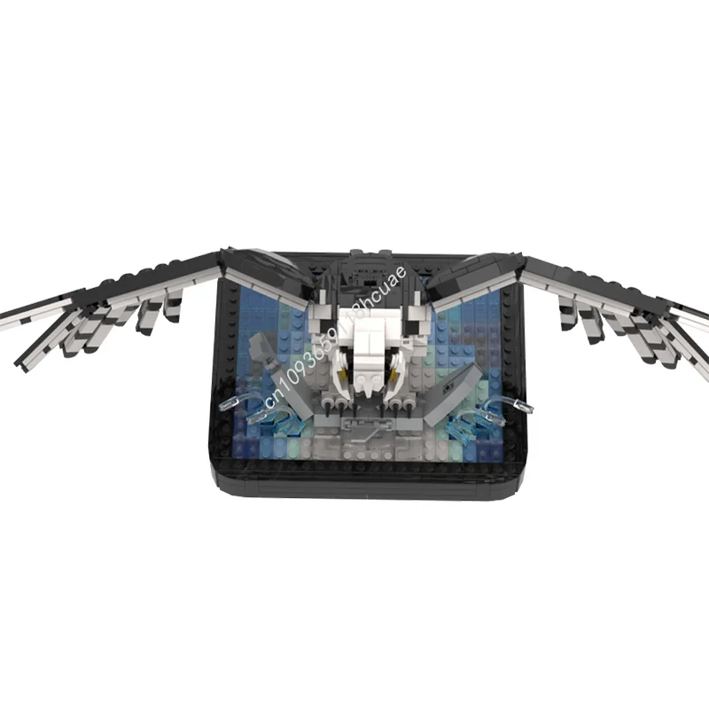 1449 elementów MOC Osprey nan Model Klocki konstrukcyjne Architektura zabawki kreatywne pomysły na prezent dla dzieci urodzinowy modułowy prezent świąteczny