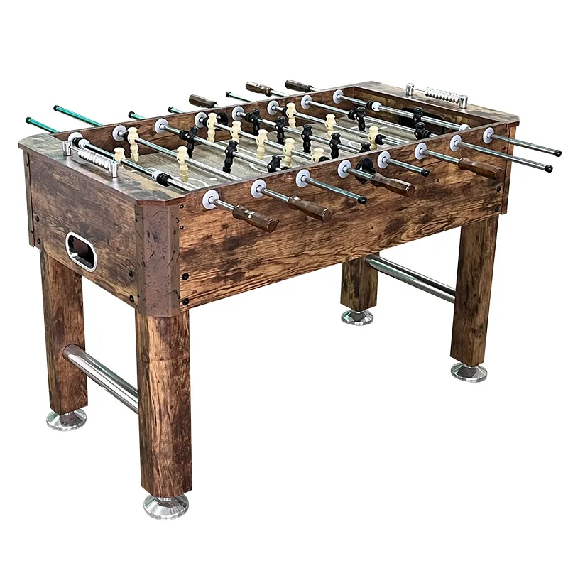 

Luxury Wooden Color 4.5ft Football Table Baby Foot Soccer Foosball Table for Sale TS-5430W