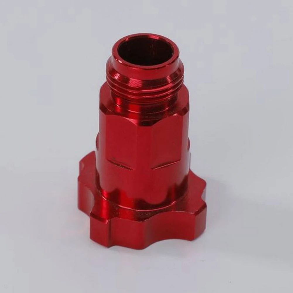 Adapter Hexagonal Design 40*30mm 1.57*1.18in Aluminum Spray Adapter Automotive Repair Compatibility High-Strength Aluminum Alloy