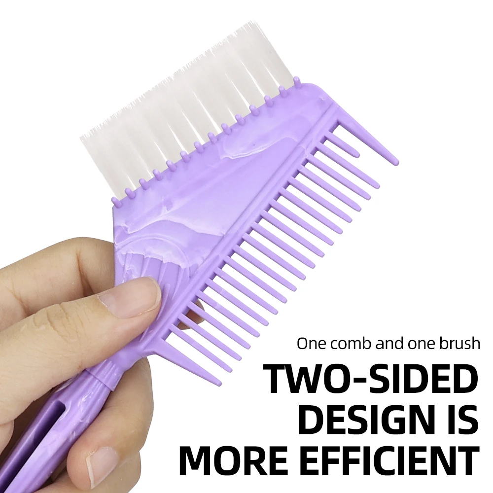 4 قطعة فرشاة صبغ الشعر المهنية مجموعة صحون صالون تلوين الشعر قضيب عدة لوازم الحلاق لصبغ الشعر والخلط